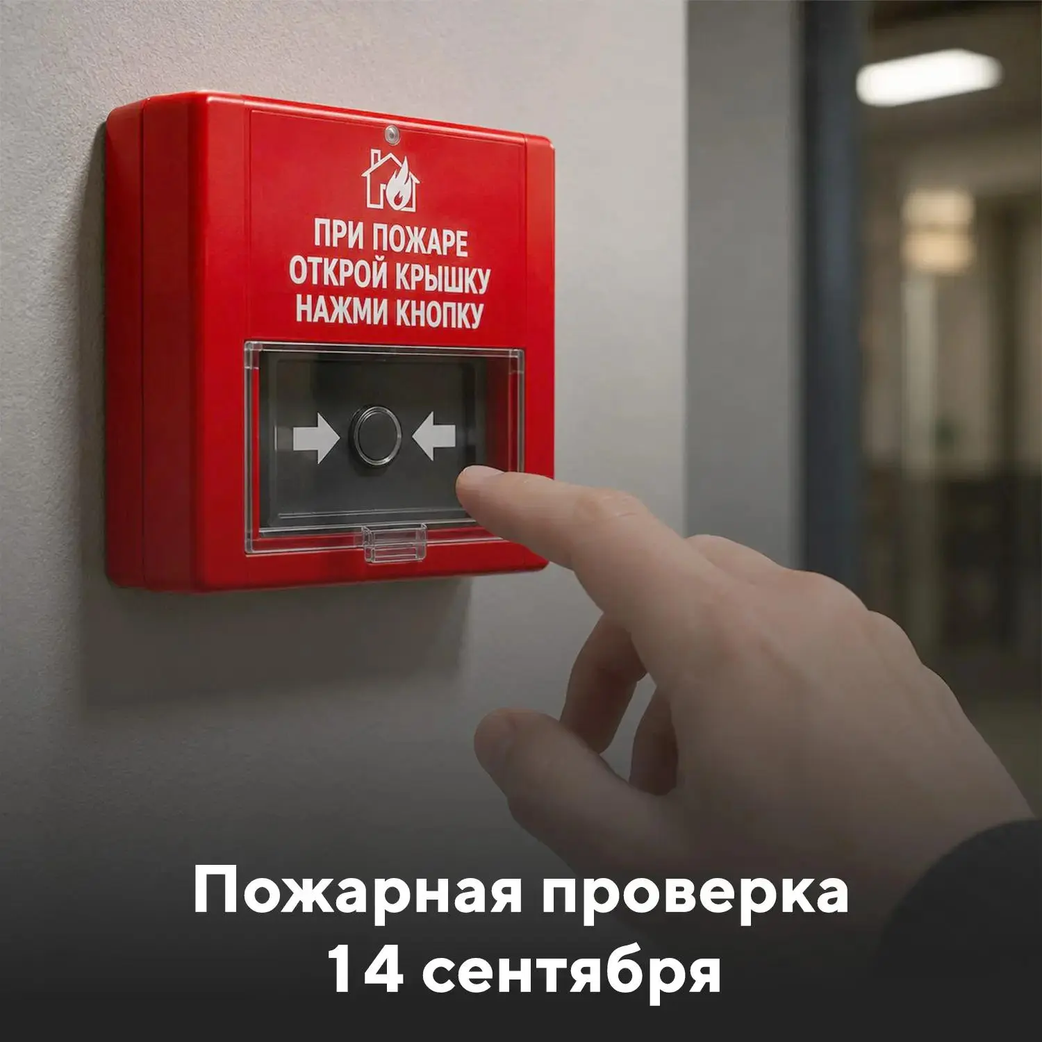 🧯 В понедельник, 14 сентября, будет пожарная проверка по адресам: