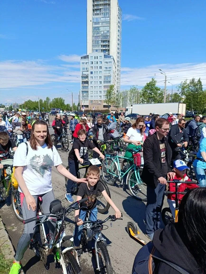 🚴23.05.2026 во Фрунзенском районе прошли соревнования "ВелоКупчино", в которых приняли участие предс