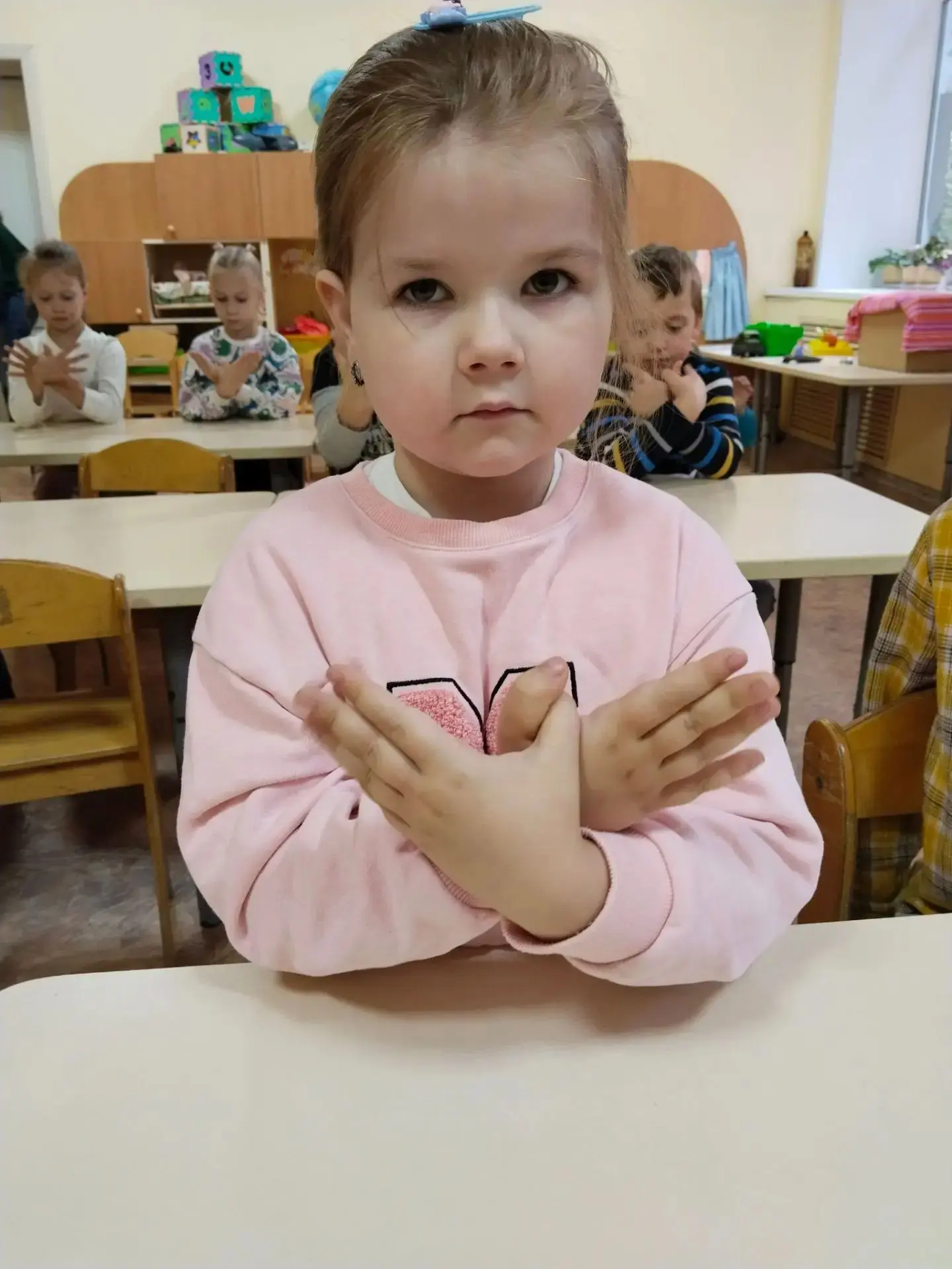 Дети логопедической группы выполняют на занятиях артикуляционную гимнастику. Артикуляци...