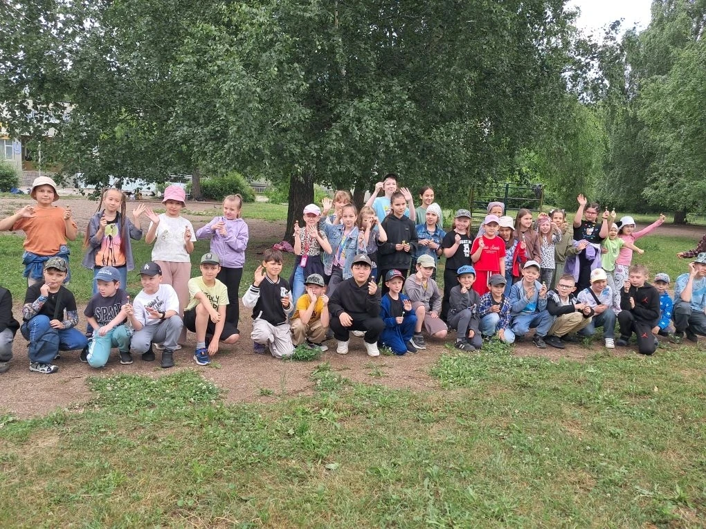 🦩Сегодня для детей из пришкольного лагеря прошли мероприятия, направленные на физическое развитие и