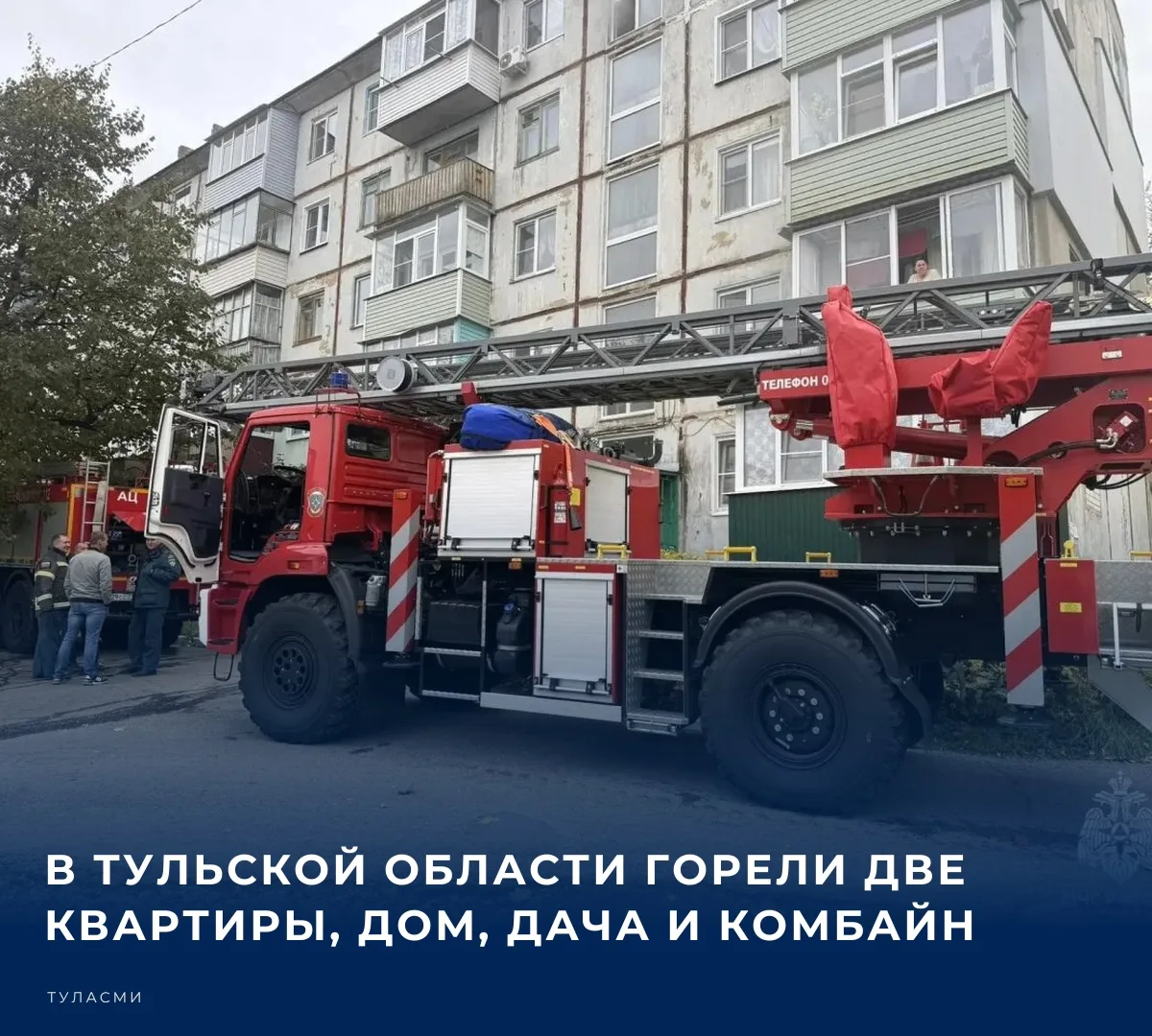 👨‍🚒 По данным Главного управления МЧС России по Тульской области, за минувшие сутки в...