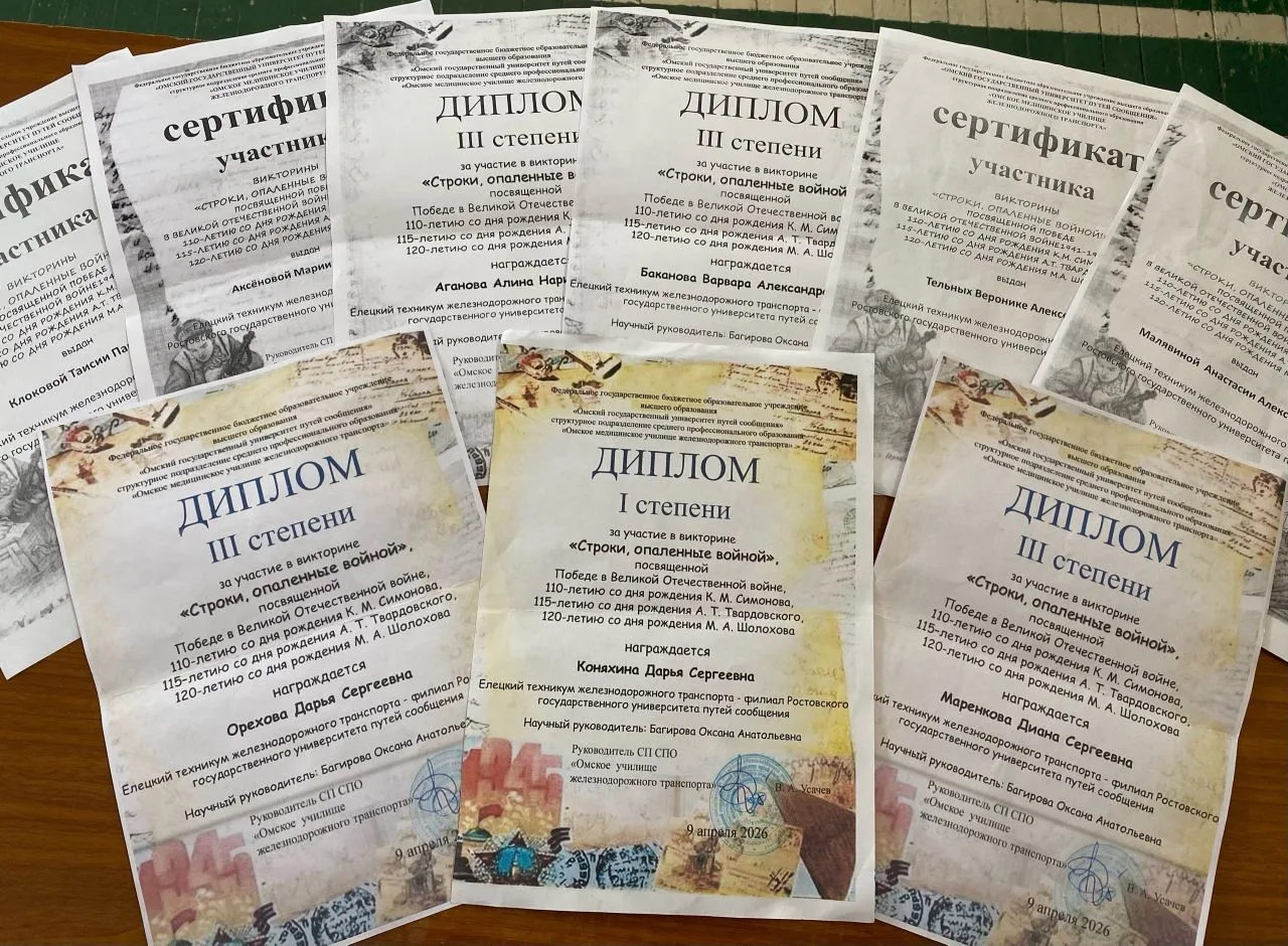 ❗С гордостью сообщаем: подведены итоги патриотической викторины «Строки, опаленные войной» (к 80-лет