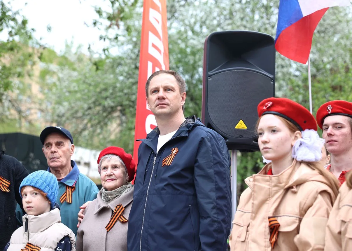 В канун Великой Победы вместе с нашими дорогими жителями, Героями СВО, ветеранами, однопартийцами по