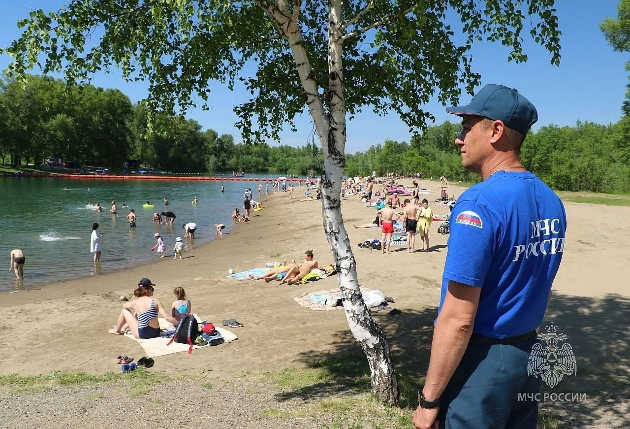 🌊 Купальный сезон в Абакане стартует 6 июня — ждём на городском пляже!
