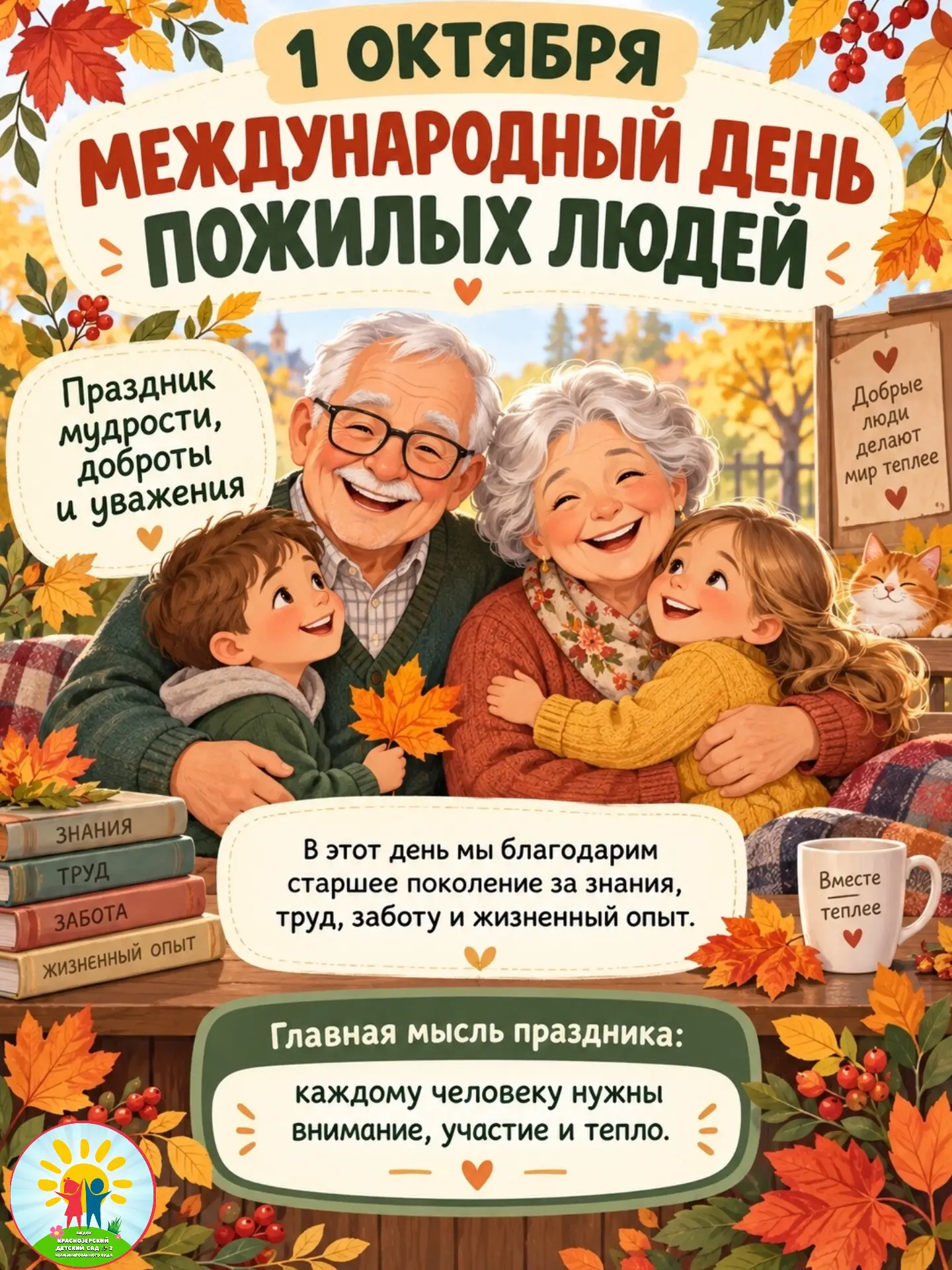 🍁В волосах — серебряные нити,