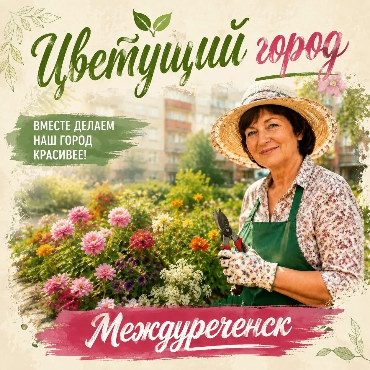 Информация для тех, кто делает Междуреченск цветущим! 🌺🌸🌼