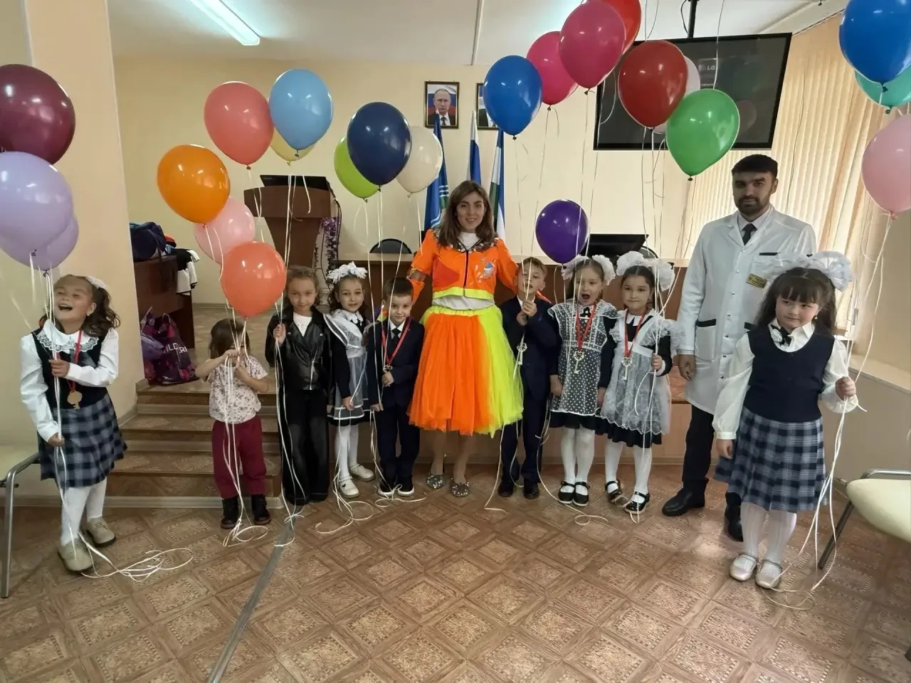🎉 Сегодня в конференц-зале Чишминской ЦРБ было по-особенному шумно и радостно!