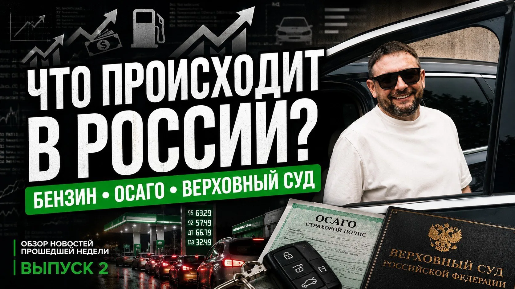 📹ЧТО ПРОИСХОДИТ В РОССИИ? 

Друзья, у меня вышел второй выпуск обзора новостей за прошедшую неделю.