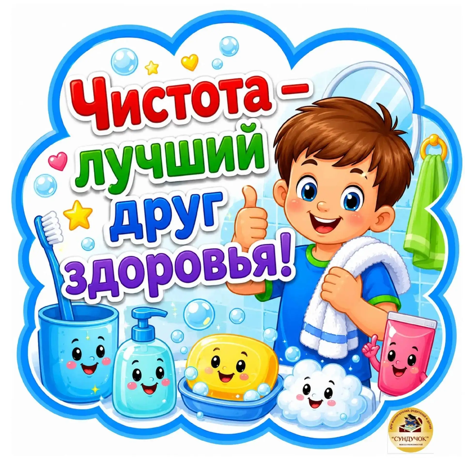 Красивое оформление помогает воспитывать полезные привычки! Эти яркие иллюстрации украс...