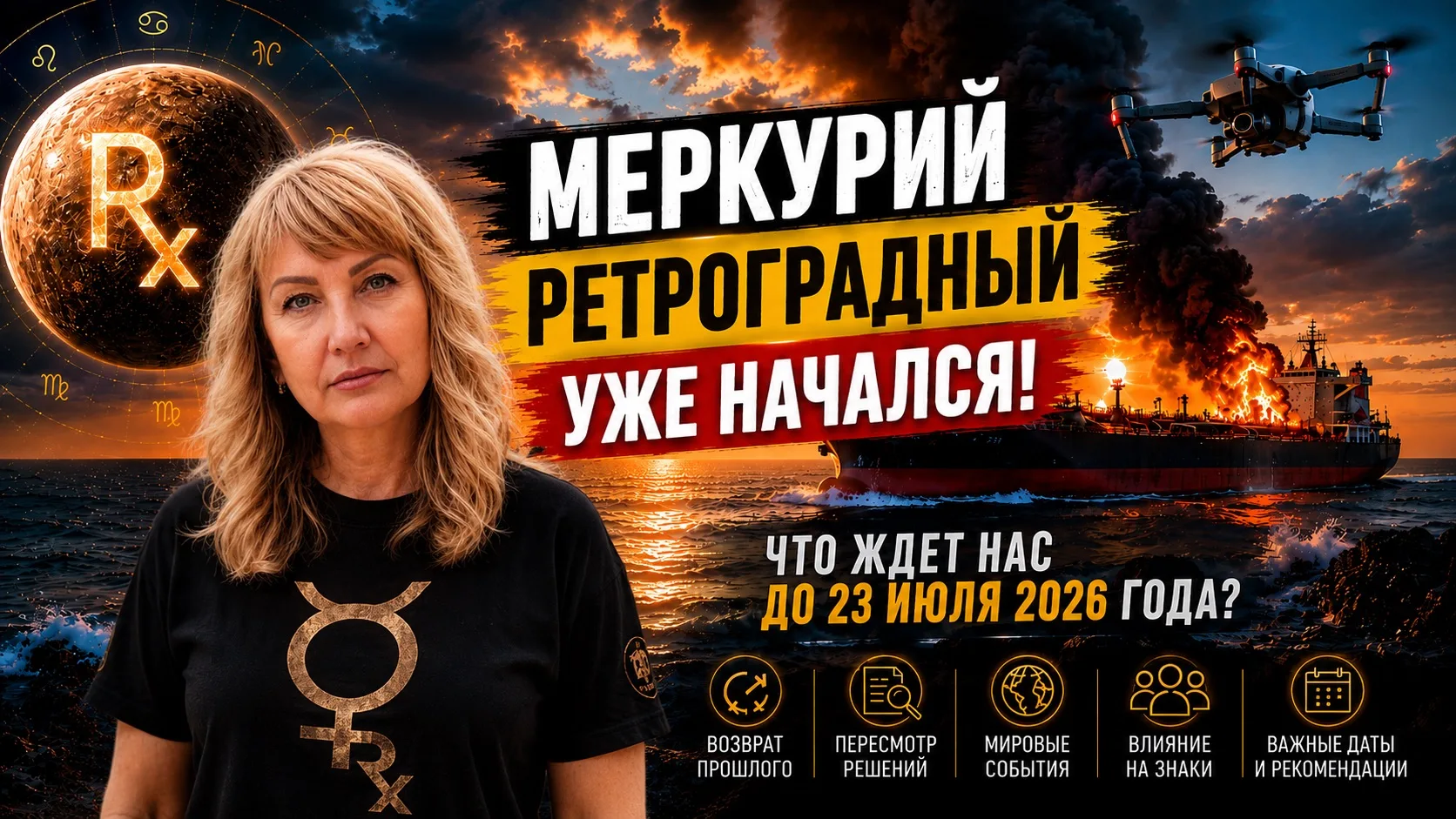 Не успели мы выдохнуть, а тут уже Ретроградный Меркурий начался!😱