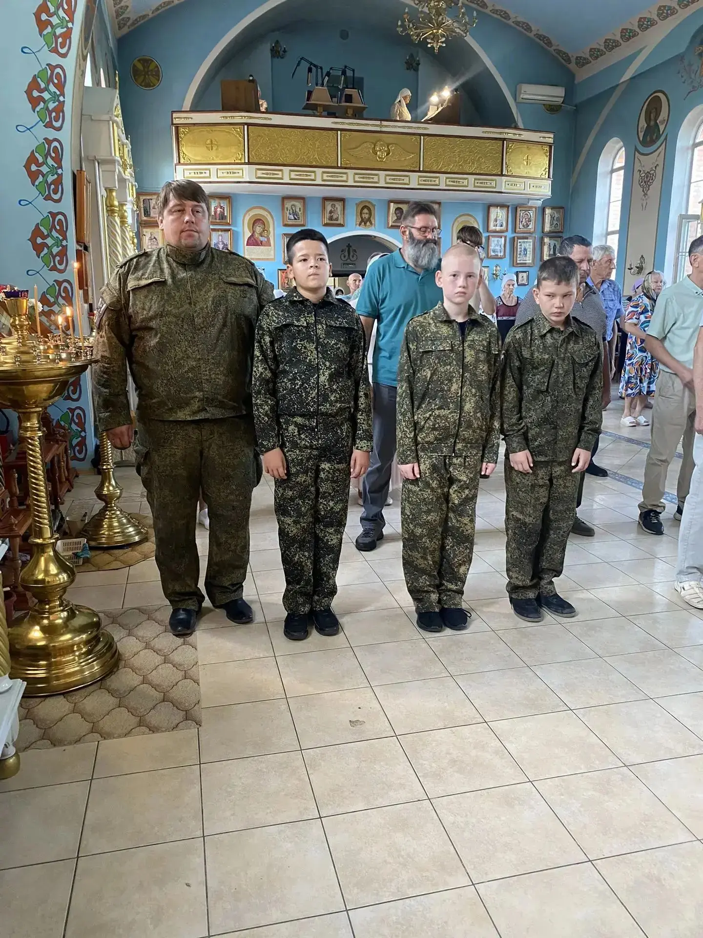 06.09.26 г. В сопровождении офицера воспитателя Сукач А.Н., кадеты 6Б класса приняли уч...