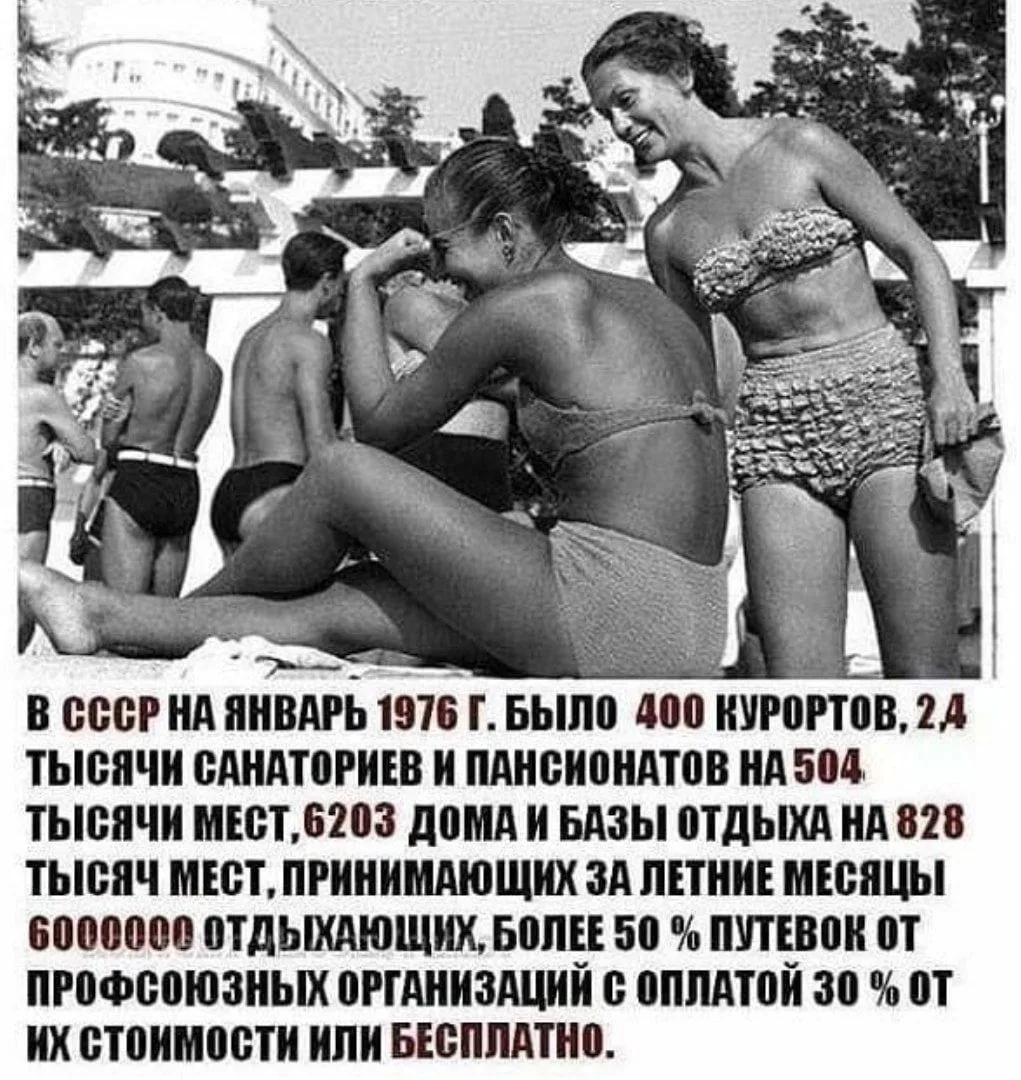 А вы отдыхали по путевкам в Советское время? 🤔