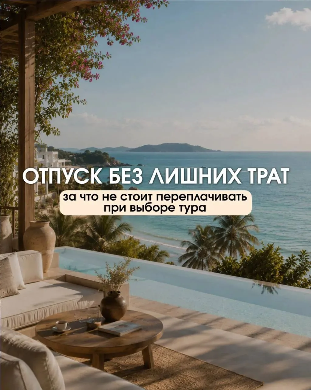 Отпуск без лишних трат