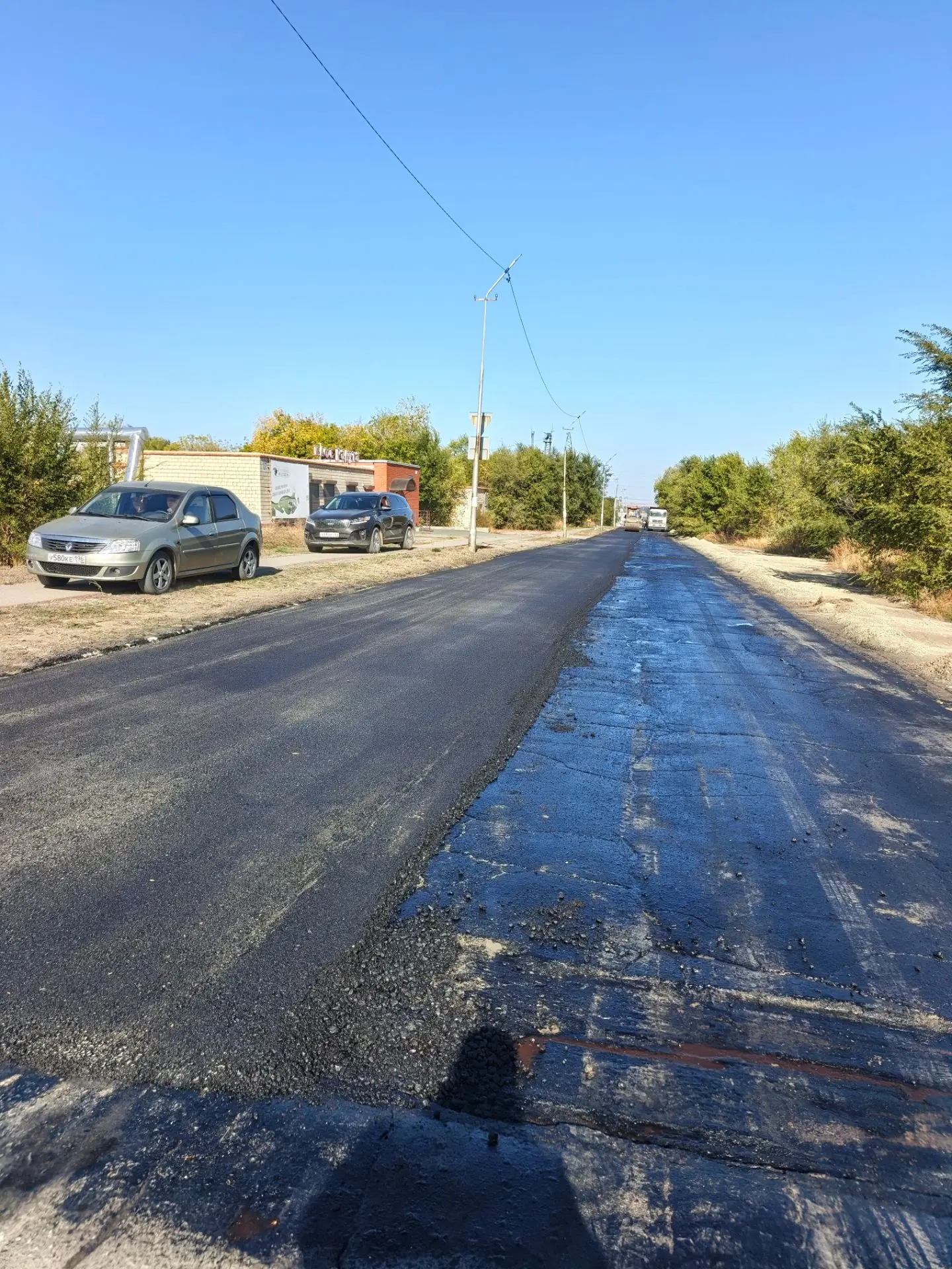 🛣️ В ЭНЕРГЕТИКЕ СТАРТОВАЛ РЕМОНТ АВТОДОРОГИ ОТ ПРОХОДНОЙ ГРЭС ДО ПЕРЕКРЁСТКА В РАЙОНЕ ...