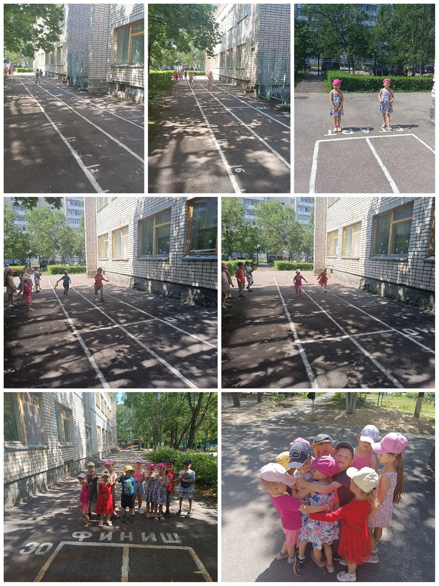 Наши ребята нигде не скучают.... 🌞
Сегодня устроили "Веселые старты", посоревновались в беге... 🏃
