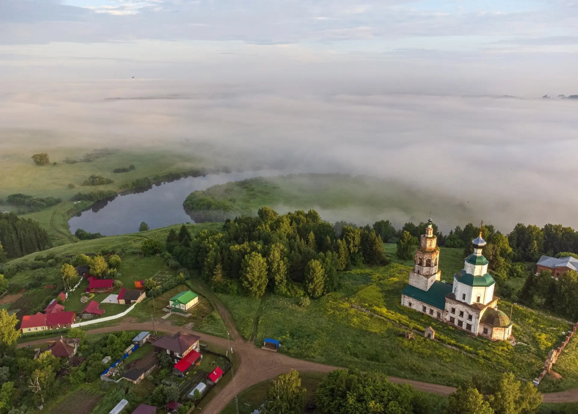 Утро на Сылве 😍