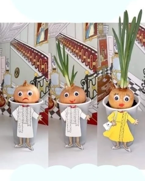 🌱 Подборка идей для оформления посадки лука на окошке  ‼️ Коллеги, рекомендуем наши полезные каналы 