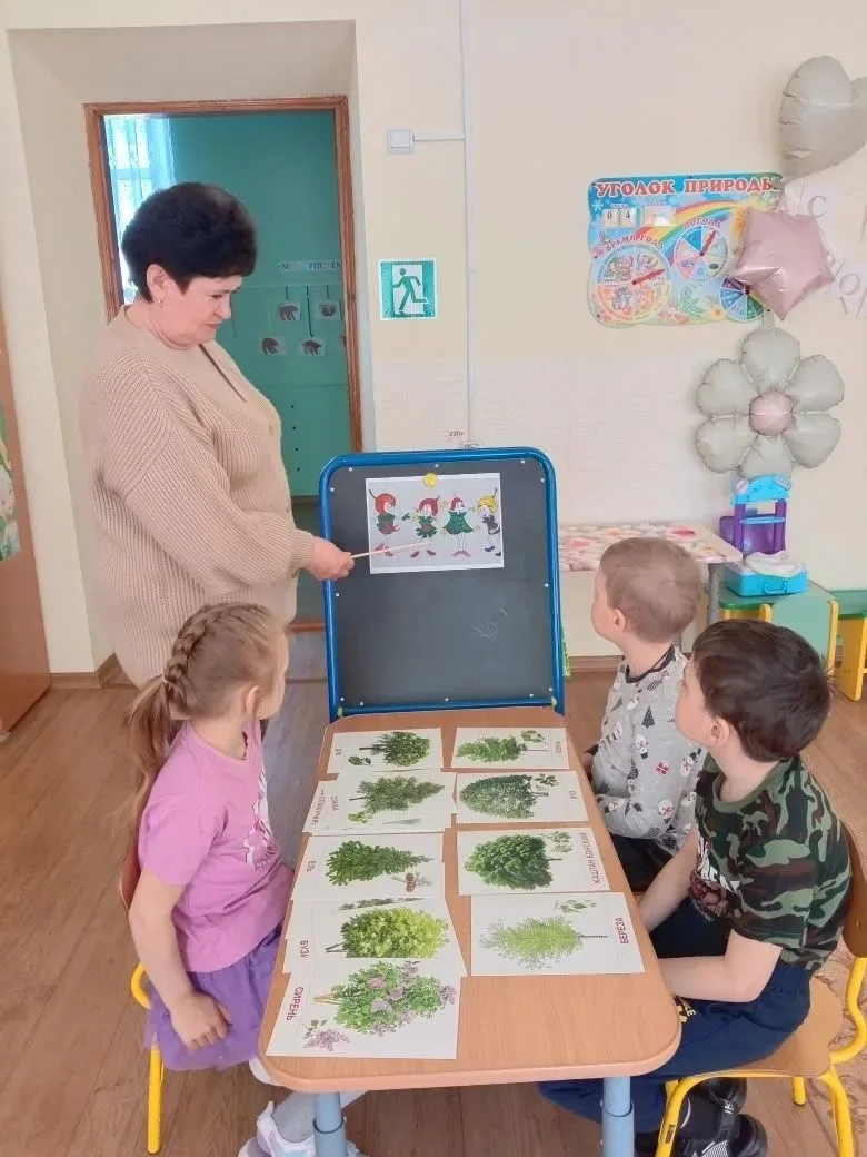 🌱 В апреле в дошкольной группе села Максы Муравлянской школы прошло занятие "Знакомств...