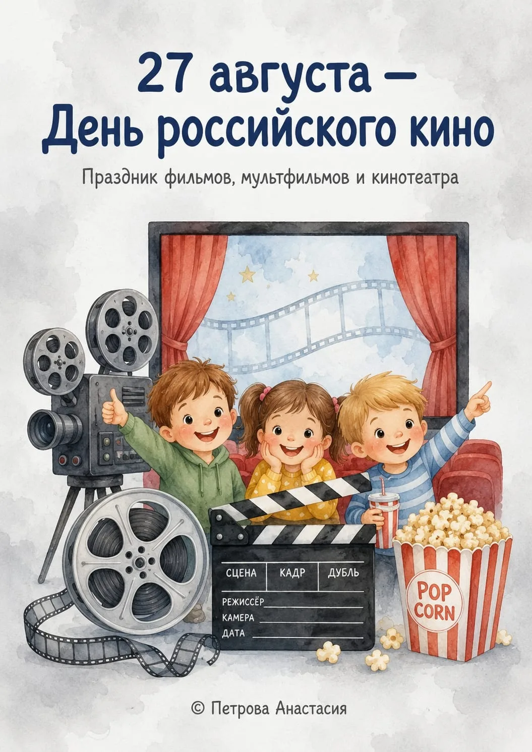 27 августа — День российского кино 🎥