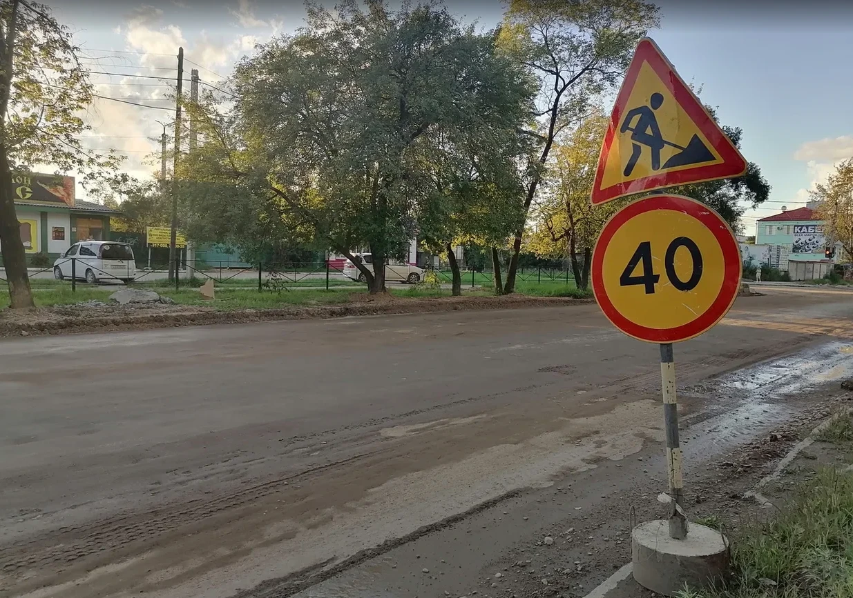 🚗Перекопы в Благовещенске на зиму закатают в холодный асфальт