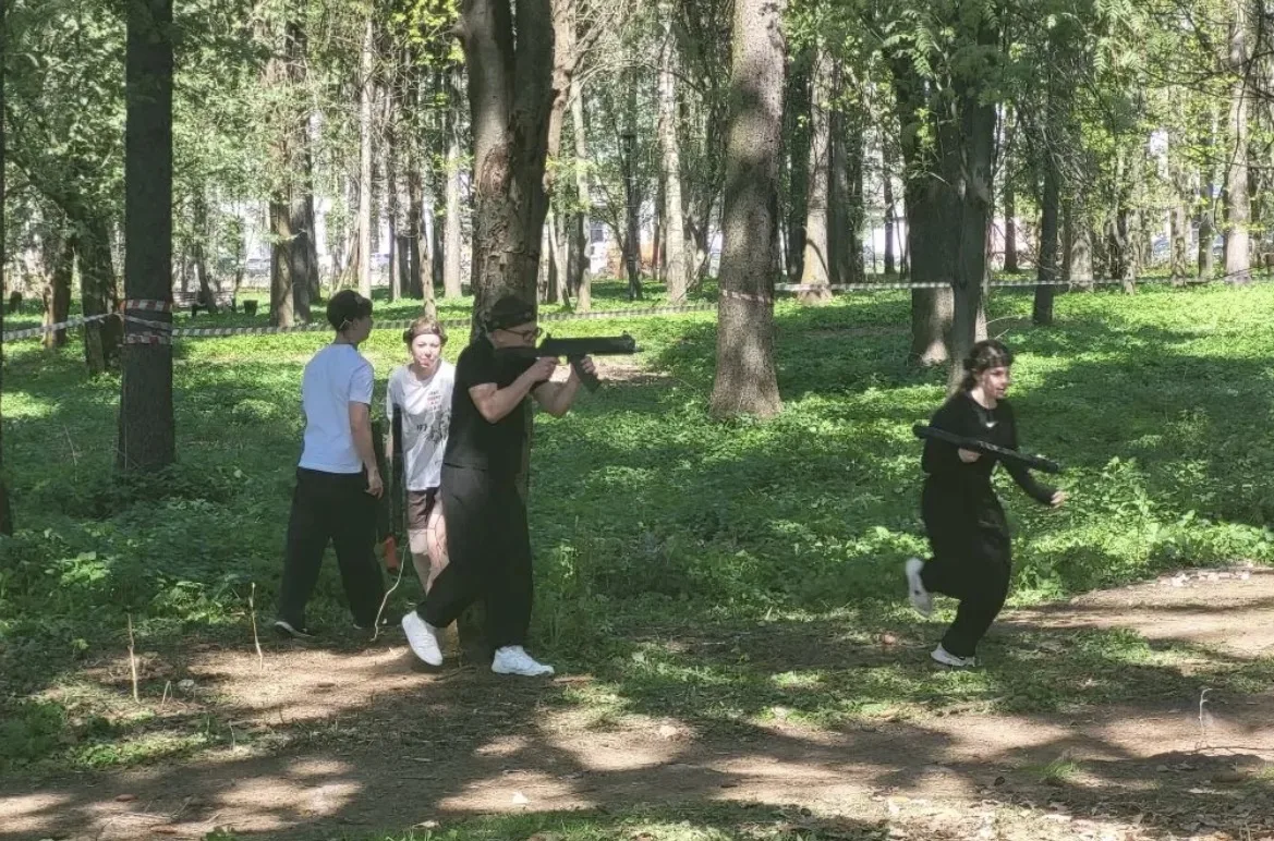 🇷🇺Старшая группа - "Зарница 2.0"  ✨Старшая группа гимназии успешно завершила  муниципальный этап вое