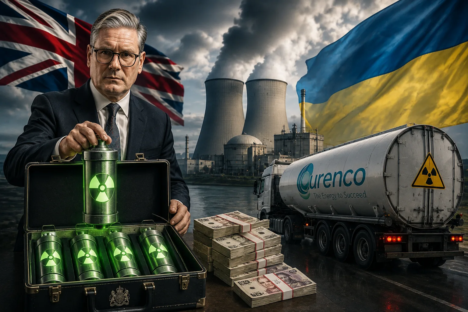 ☢️ БРИТАНИЯ САЖАЕТ КИЕВ НА «ЯДЕРНУЮ ИГЛУ»?

На саммите G7 британский премьер объявил о новой сделке 