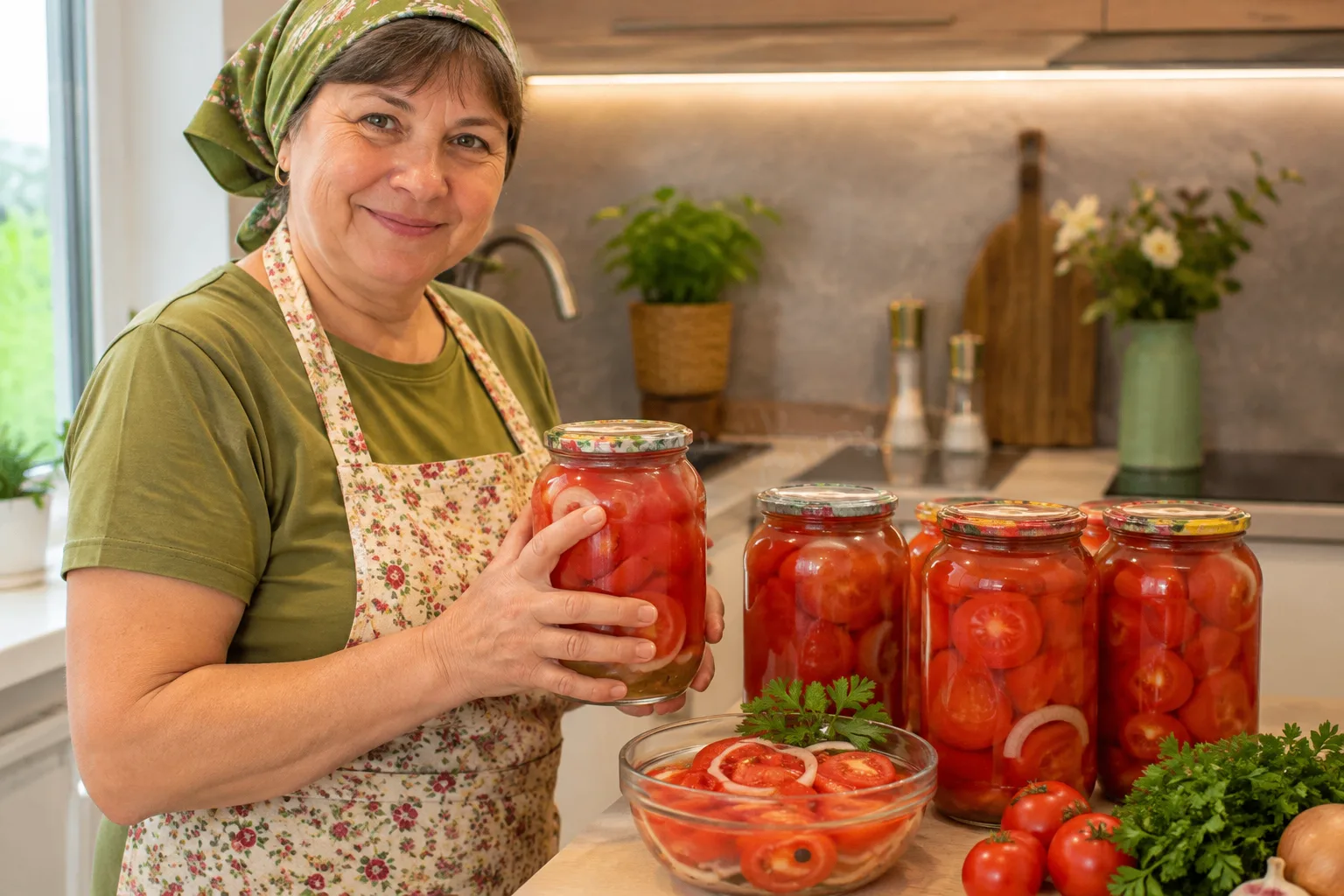 🍅 Помидоры в желатине на зиму