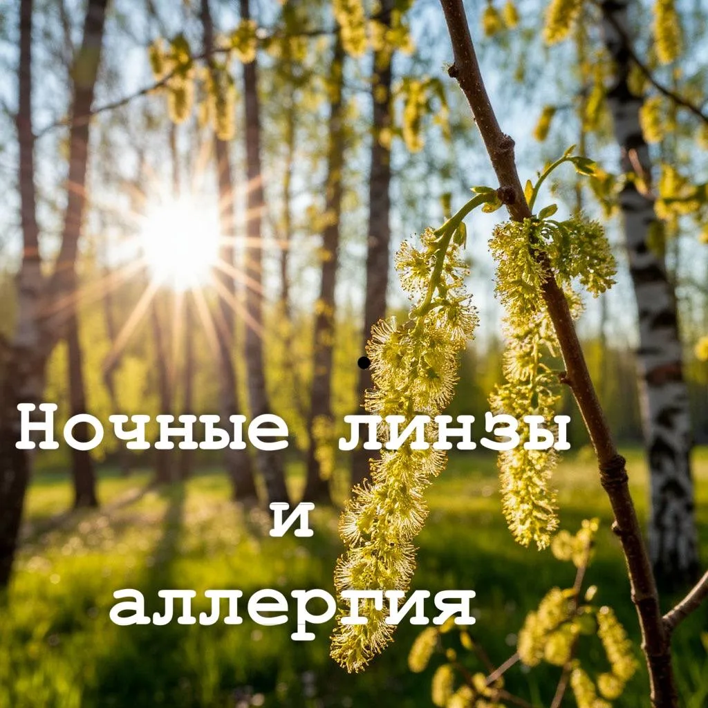 👁️ Весна, аллергия и ночные линзы