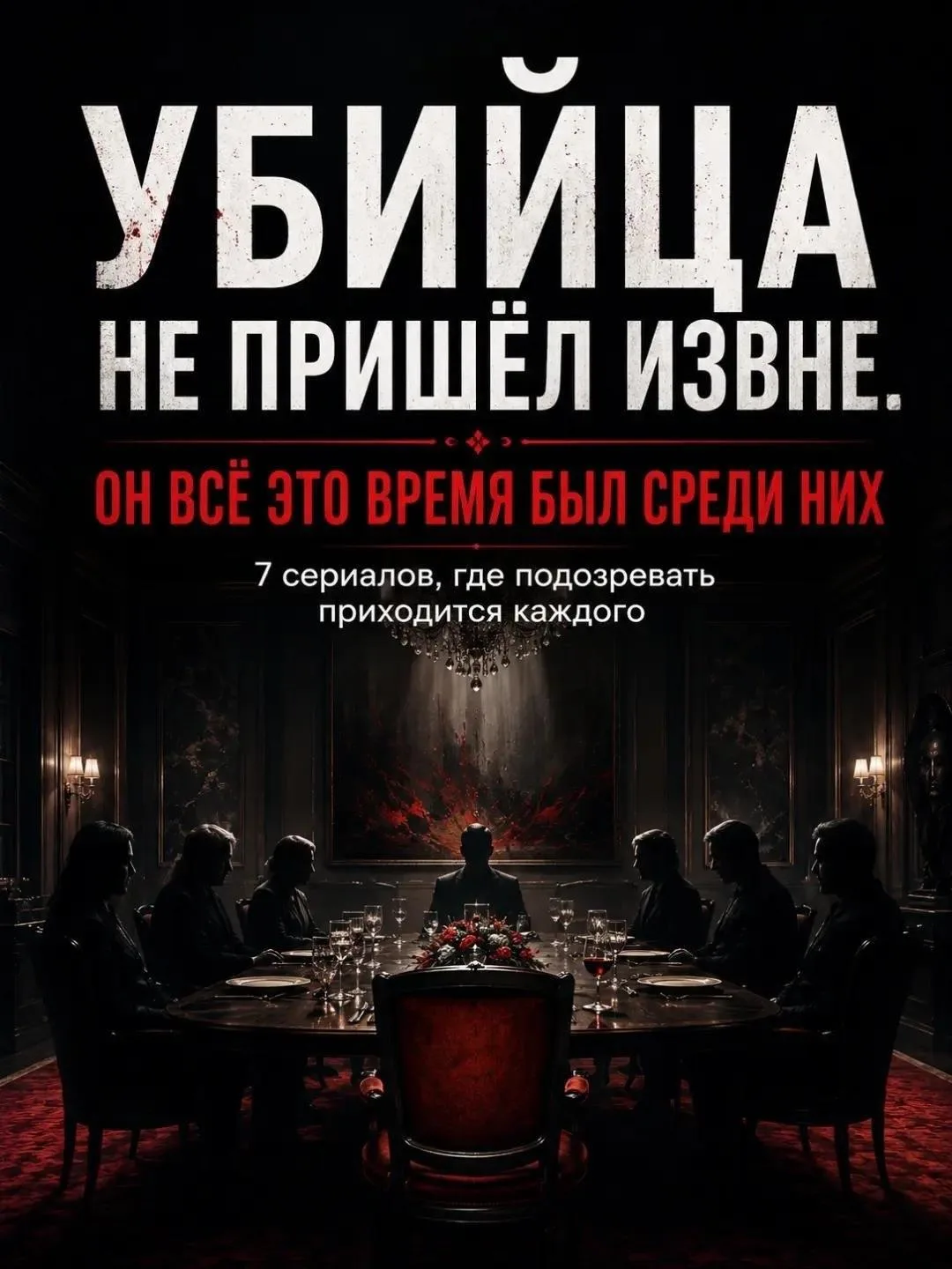 Фильмы от Фили: подборка сериалов, в которых приходится подозревать каждого...