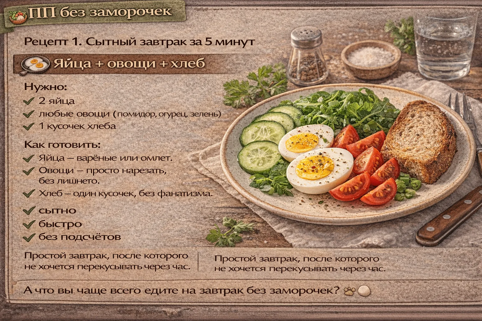 🥗 ПП без заморочек