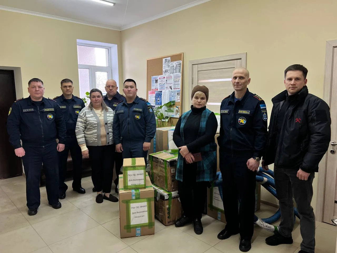 Ямал усиливает защиту Волновахского муниципального округа от возгораний.  Правительство ЯНАО, против