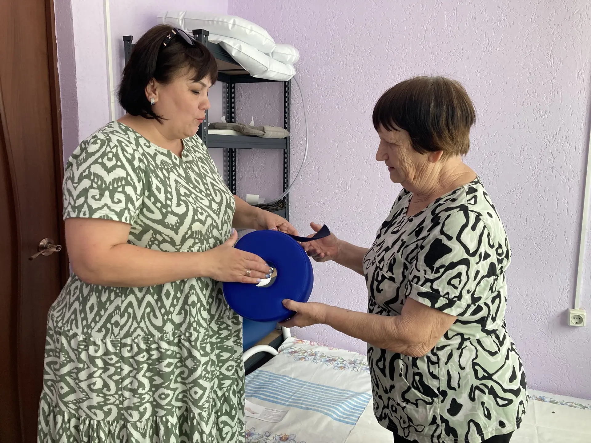 В центре социального обслуживания Балтайского района продолжаются занятия с гражданами, осуществляющ