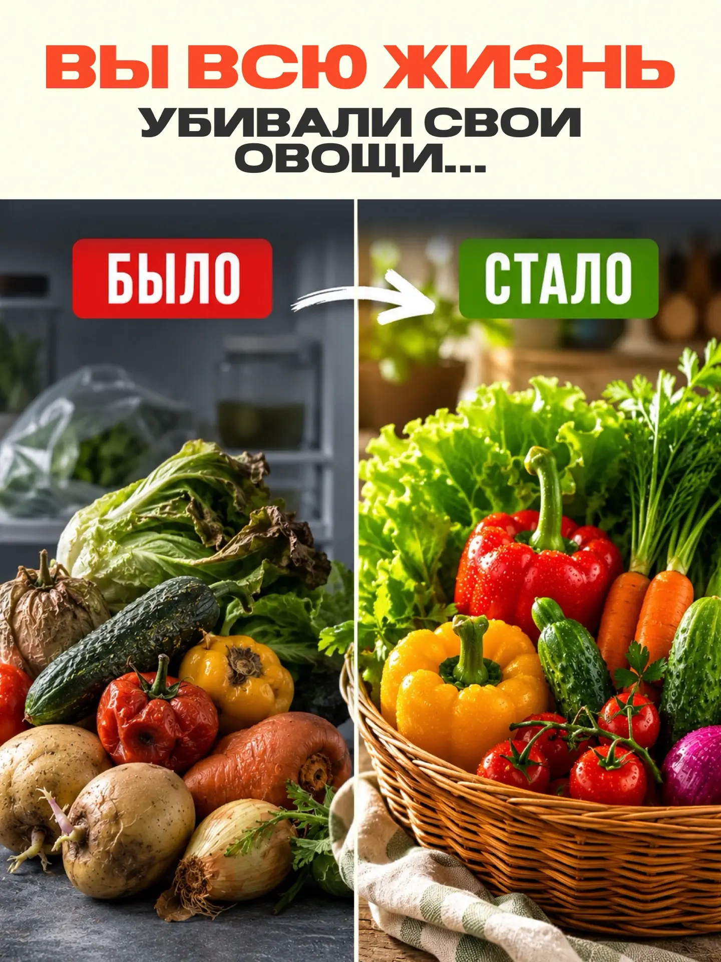 😱 Вы всю жизнь «убивали» свои овощи — и даже не подозревали об этом!

Думаете, холодильник спасает 