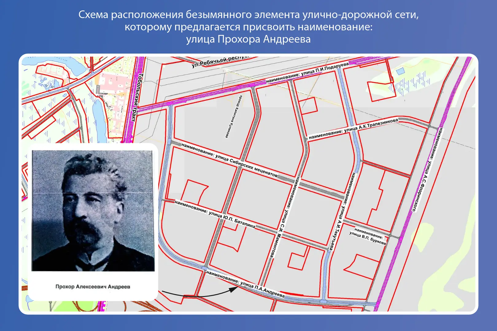 Наследие меценатов и первопроходцев: Голосуем за имена новых улиц