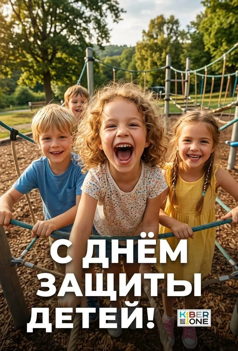 С Днём защиты детей! 💛