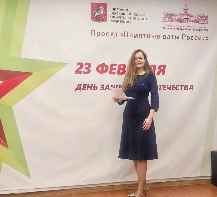 Выступление в честь Дня защитника Отечества
 
В рамках проекта  «Памятные даты России» заместитель н