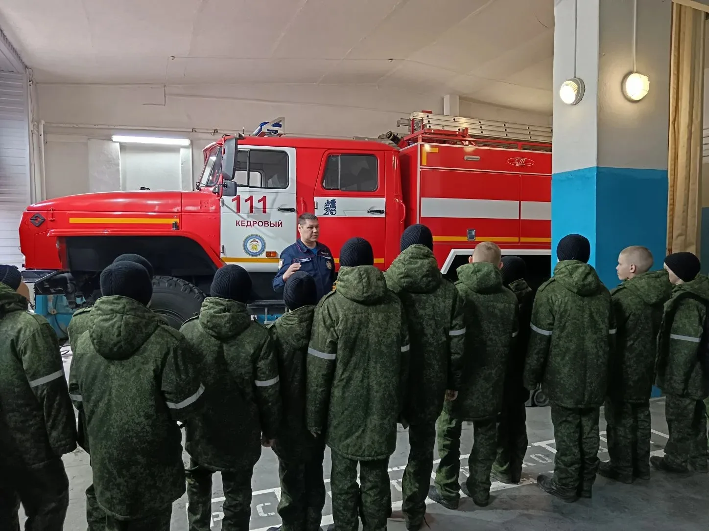 🧑‍🚒Экскурсия в ПСЧ -111