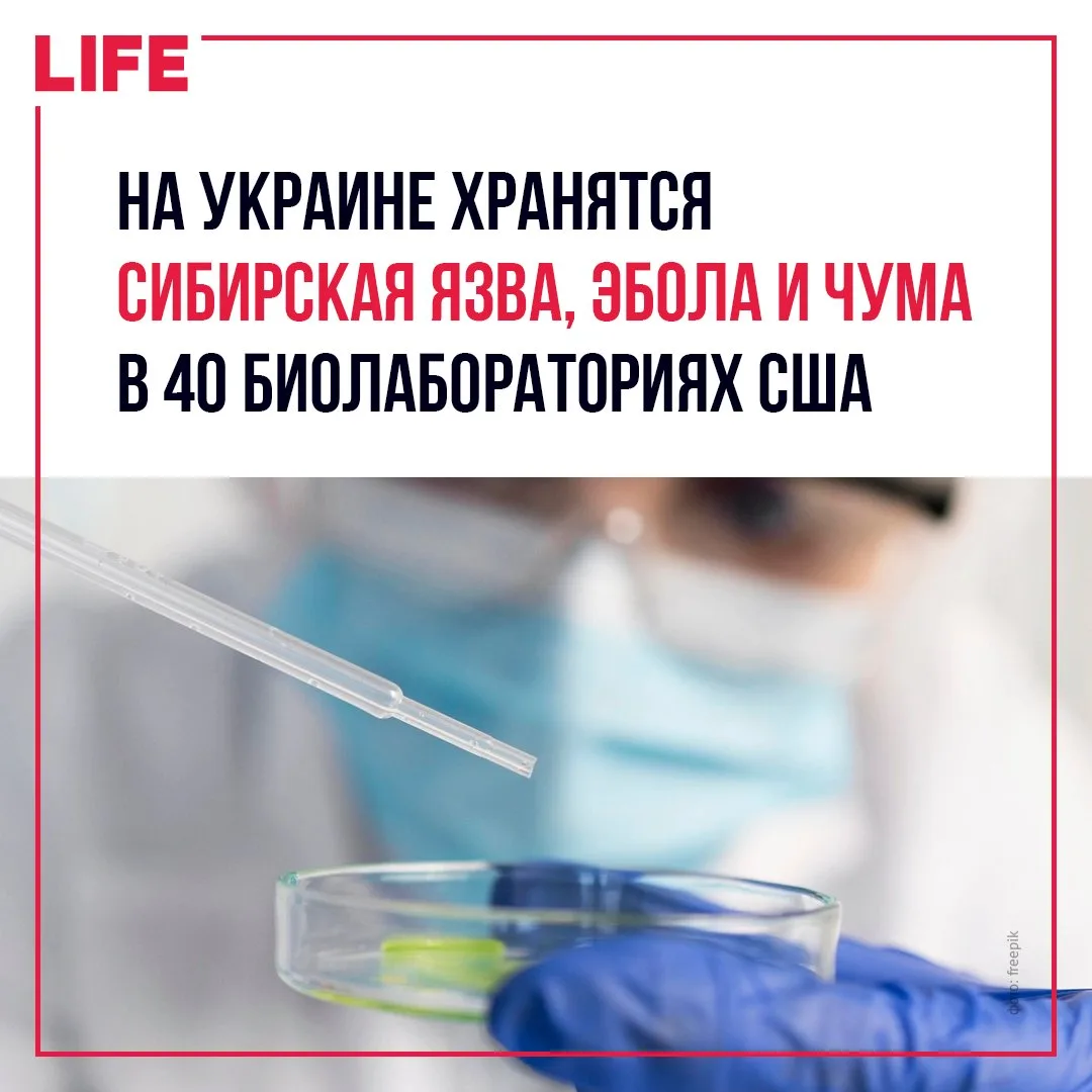 Украина стала настоящим «складом» для опасных болезней, которые изучали американские учёные. Биолого