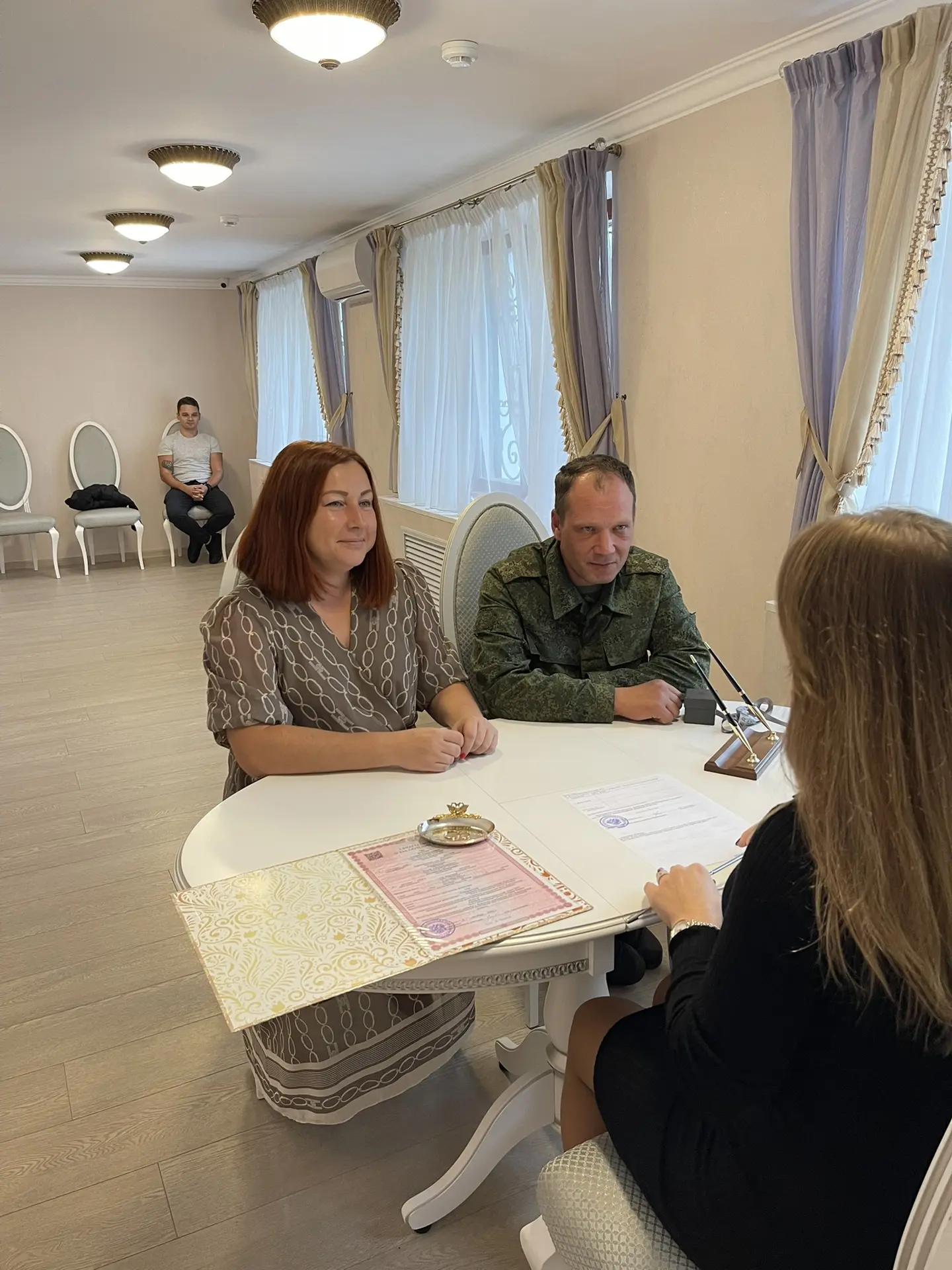 Я уже рассказывала , что мы расписались с Андреем после того как его мобилизовали. 6 ок...