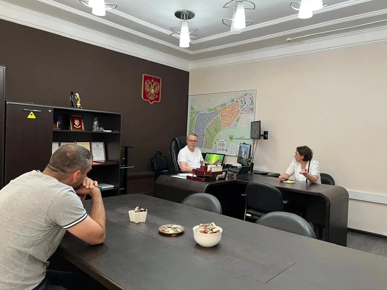 💼📝Прием граждан 11.06.2026 
 
Руководитель ГБУ «Жилищник района Новокосино» Кретов Алексей Виталье
