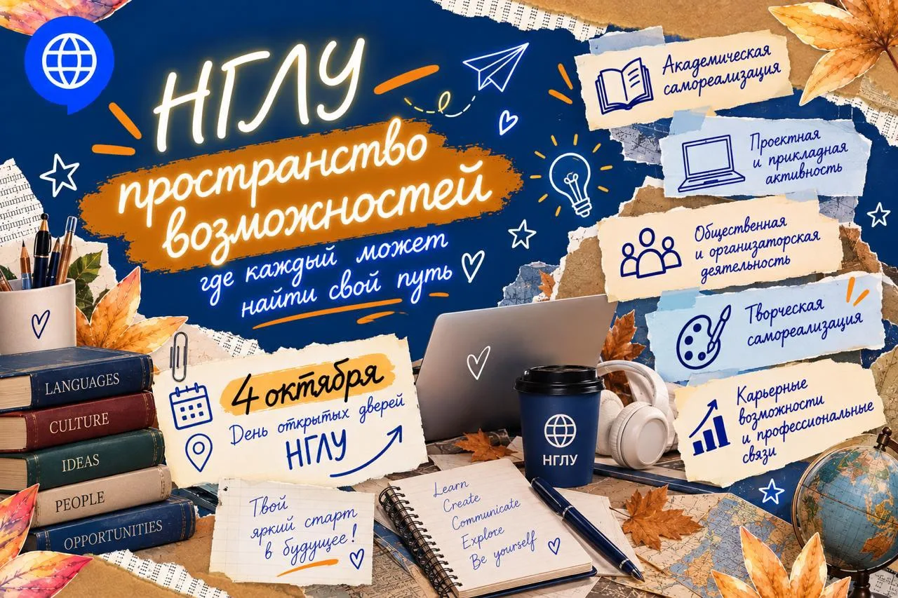 🎓 НГЛУ — это не просто вуз, а пространство возможностей, где каждый может раскрыть сво...