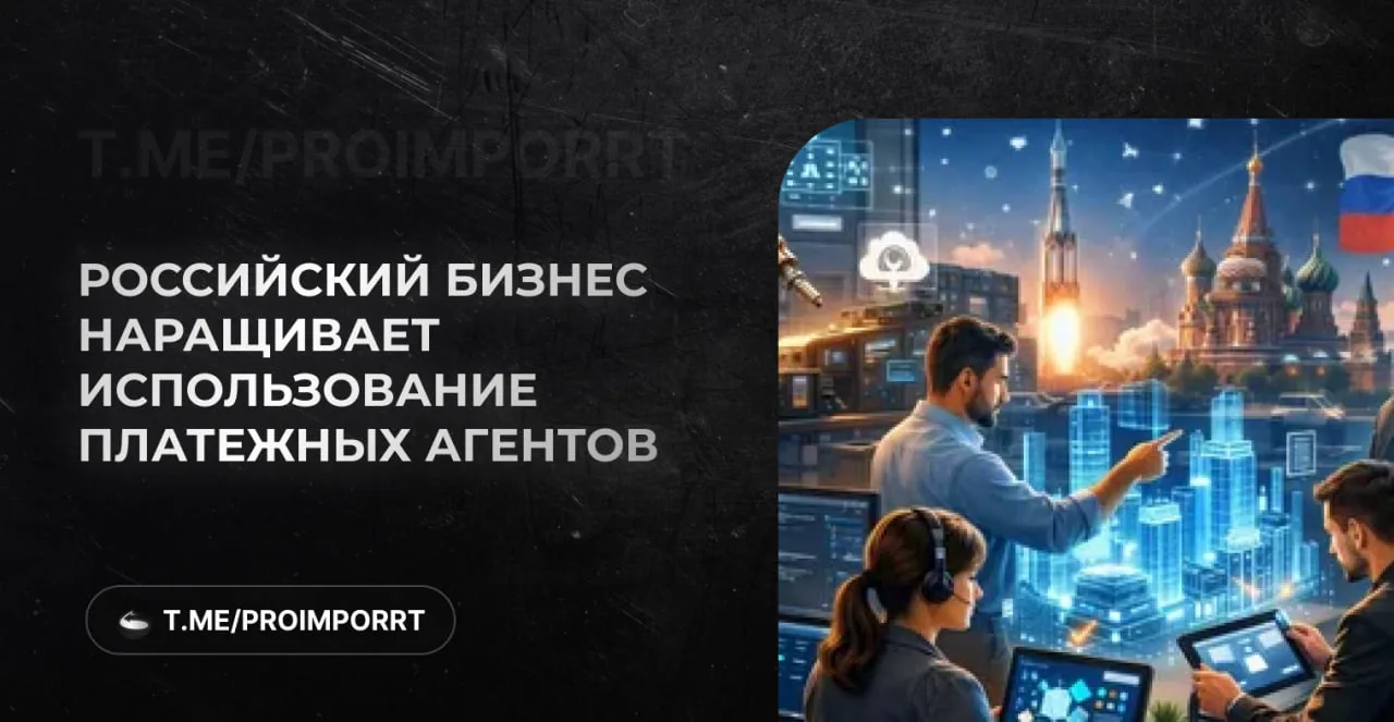 Российский бизнес активно наращивает использование платёжных агентов во внешнеторговых ...