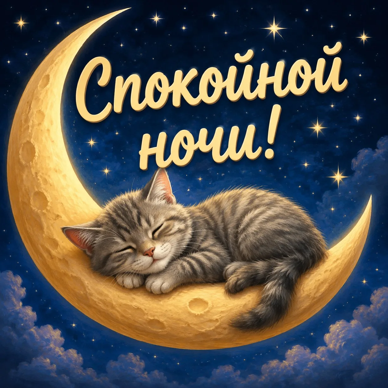 Спокойной ночи! 🌙  Ваш 🎉 @Tut_prazdnik