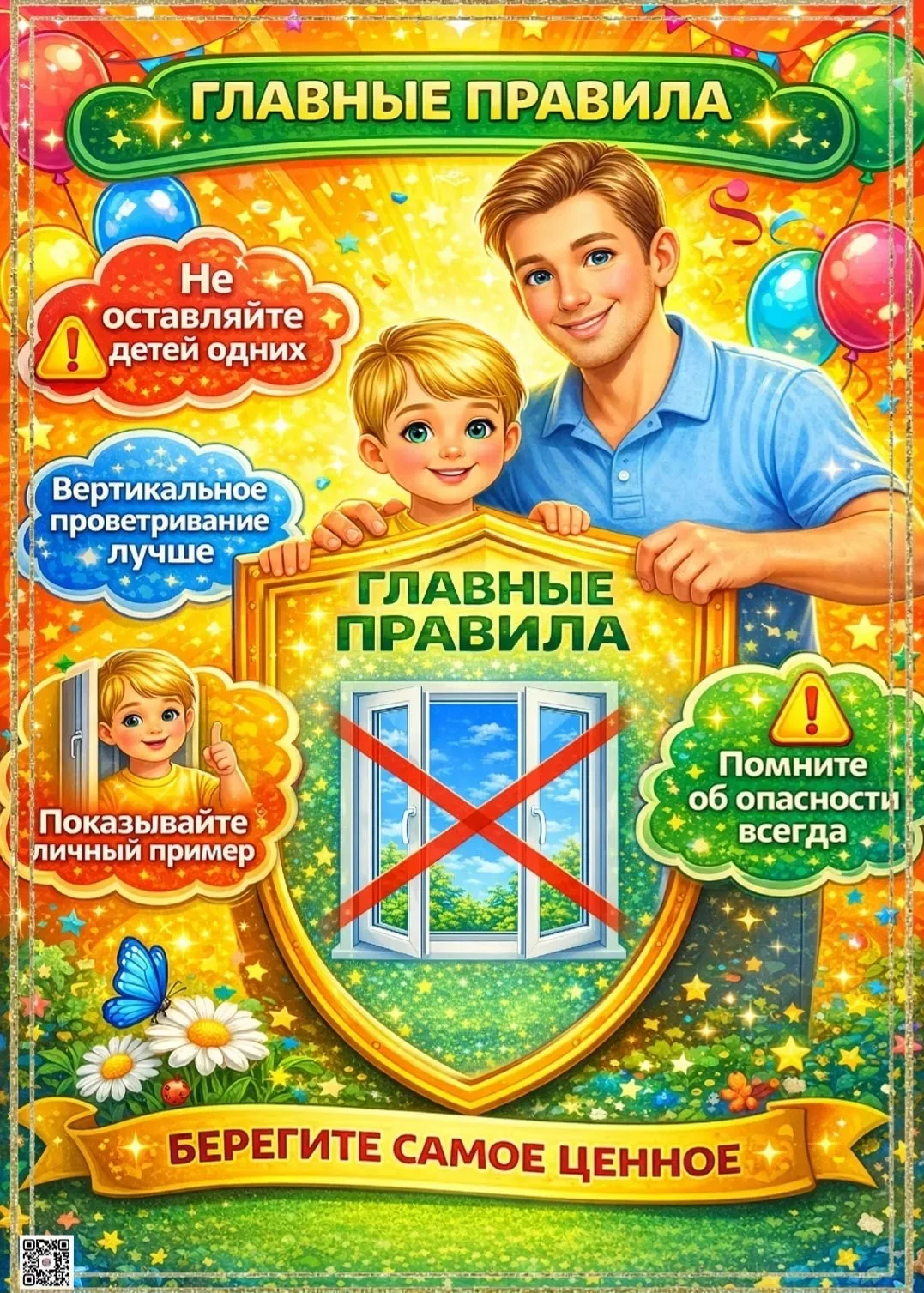 ❗️ОТКРЫТЫЕ ОКНА-ОПАСНОСТЬ ДЛЯ ДЕТЕЙ❗

Причинами выпадения детей из окон, как правило, становятся нео