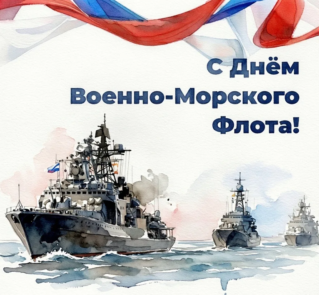 ⚓️ С праздником, с Днём Военно-Морского Флота!

📄26 июля 2026 года исполняется 330 лет Военно-морск