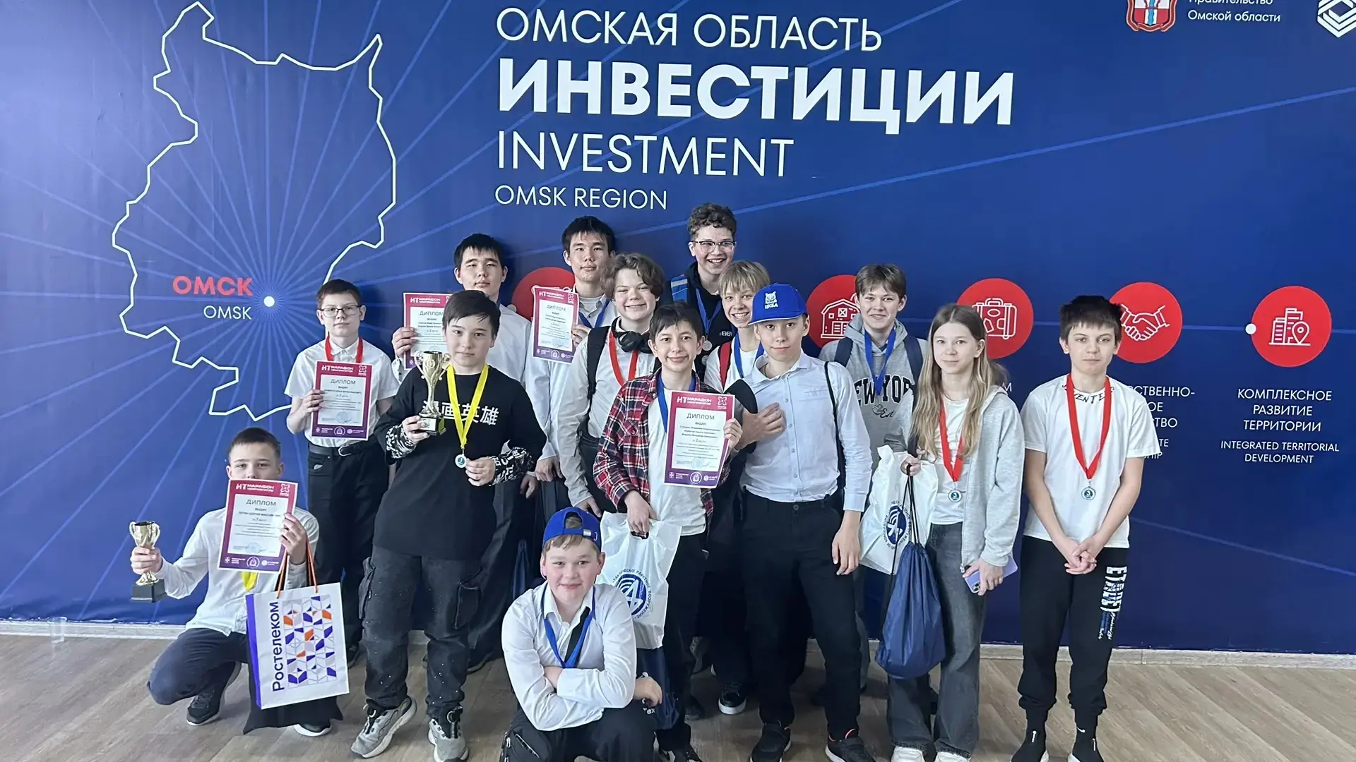 🤖 Наши ученики на фестивале «ИнноТехОмск 2026»!