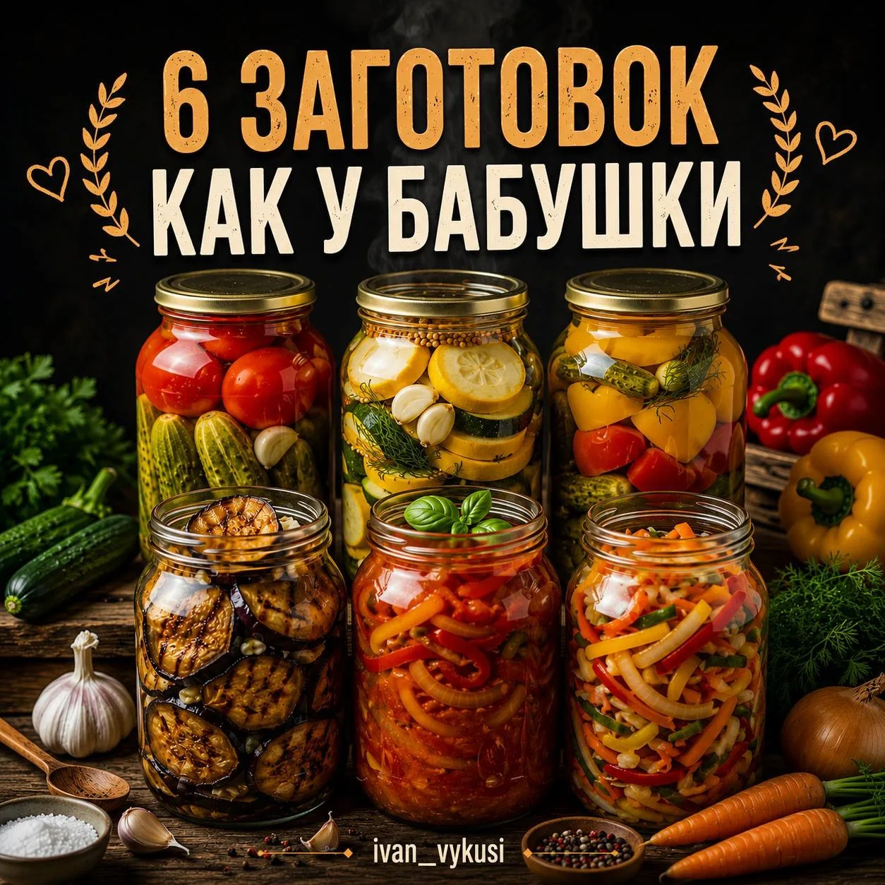 6 заготовок, которые зимой скажут вам спасибо 🤤