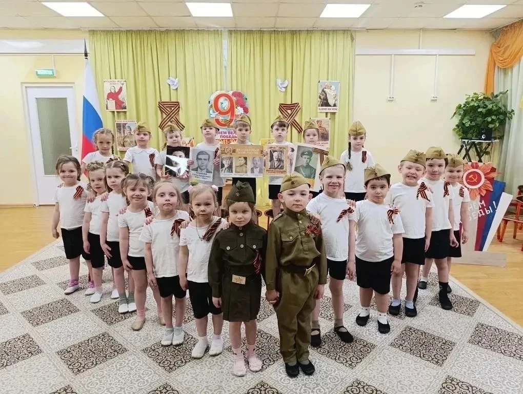 🎖️ Праздничные утренники ко Дню Победы в детском саду!  В этом году День Победы в корпусах дошкольно
