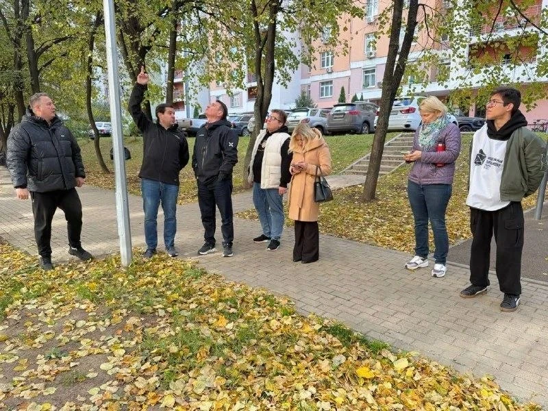 🌿 На детской площадке в Хорошёвском районе проведут обновление