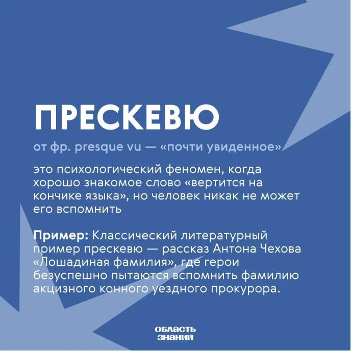 📚 Слово дня. Часто ли вы пытаетесь вспомнить то самое нужное слово? Этому явлению есть...
